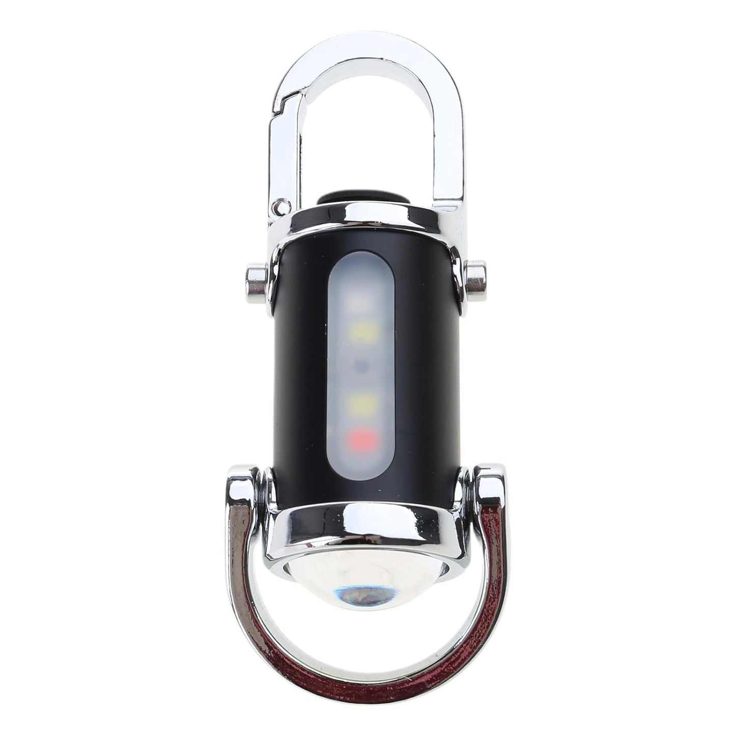 UK-1090  Portable LED Work Light Keychain Pendant USB Rechargeable Flashlight Keyring for Camping Pocket Sized Accessory Portable Flashlight Keychain