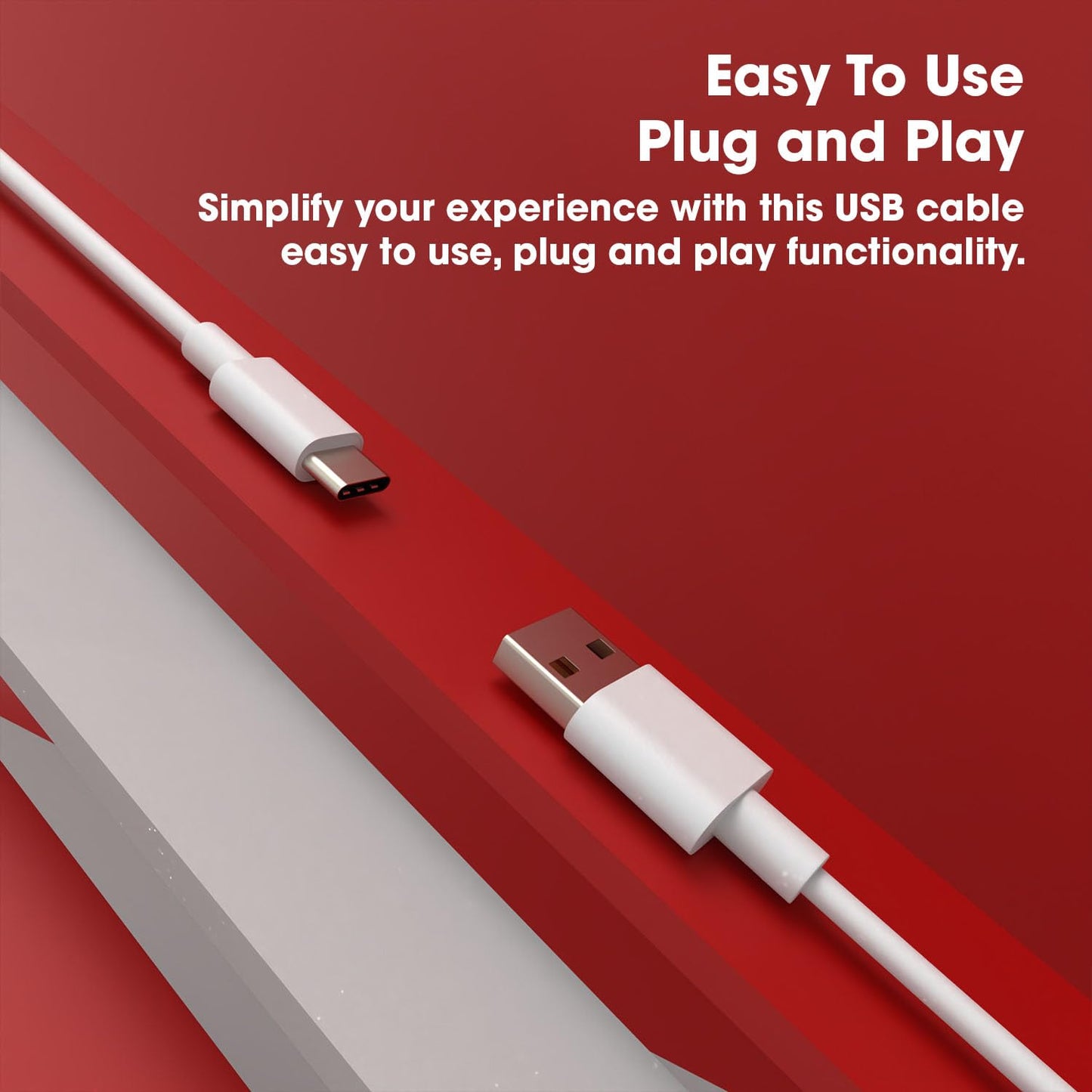 UK-0917 Type C Fast Charging Cable with High-Speed Compatible With All Smartphones