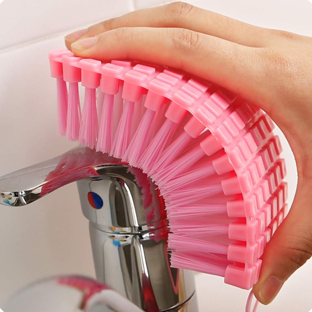 UK-0275 Flexible Plastic Cleaning Brush for Home, Kitchen and Bathroom