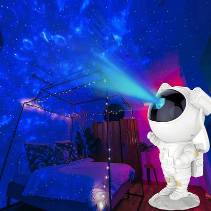 UK-0039 Star Projector Galaxy Night Light Astronaut Space Projector Starry Nebula Ceiling LED Lamp with Timer & Remote, Kids Room Decor Aesthetic, Gifts for Christmas Birthdays