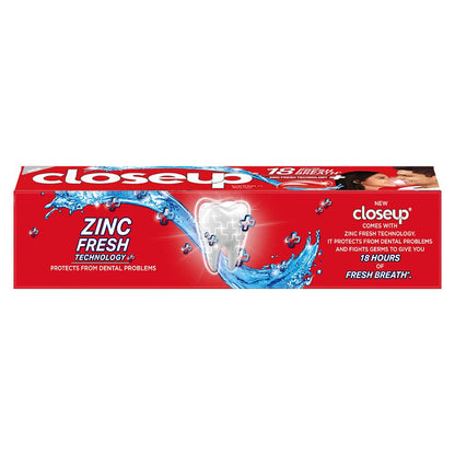 Closeup Toothpaste Fresh Breath & White Teeth