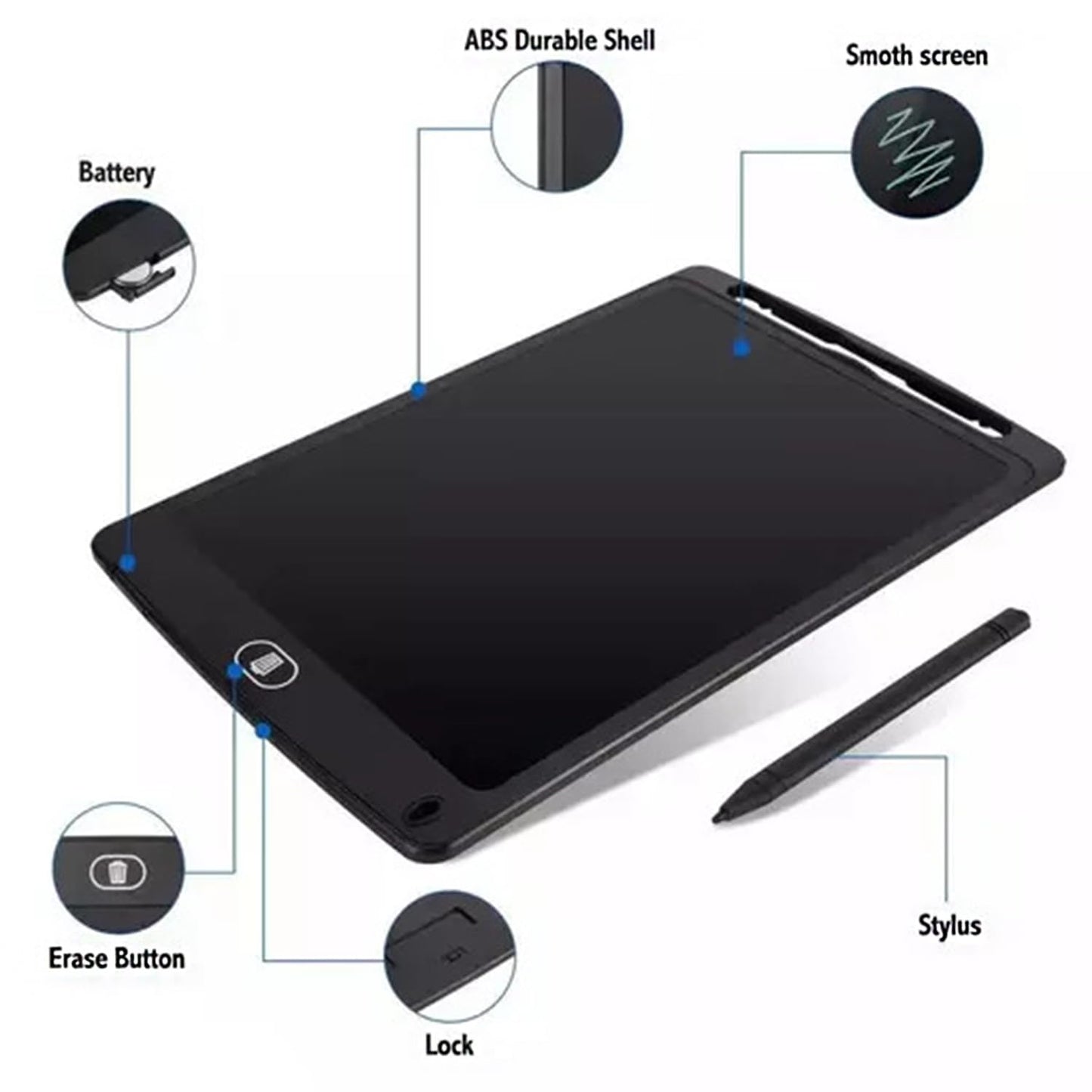 UK-0133  8.5 inch LCD E-Writer Electronic Writing Pad/Tablet Drawing Board - Paperless Memo Digital Tablet