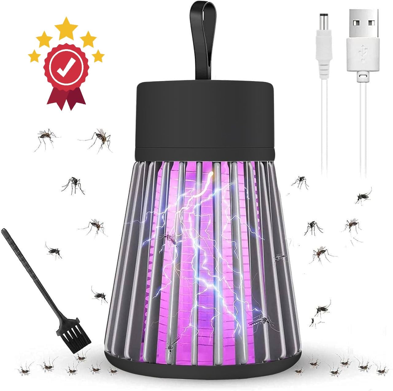 UK-0555 Mosquito Killer Machine Mosquito Killer USB Powered Bug Zapper Mosquito Lamp for Home Electric LED Lamp Mosquito Killer Indoor/Outdoor Mosquito Trap Machine