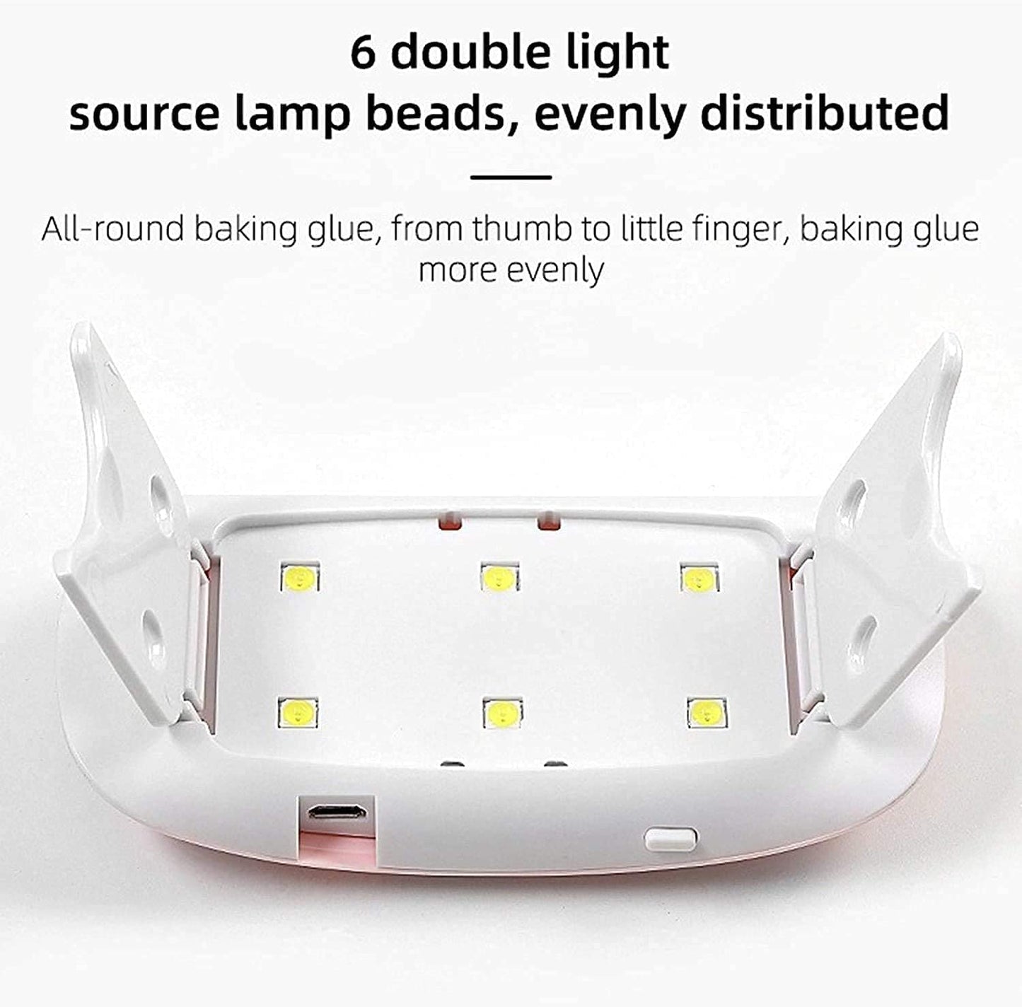 UK-0500 Professional Intelligent Automatic LED UV Light Curing Nail Dryer Lamp