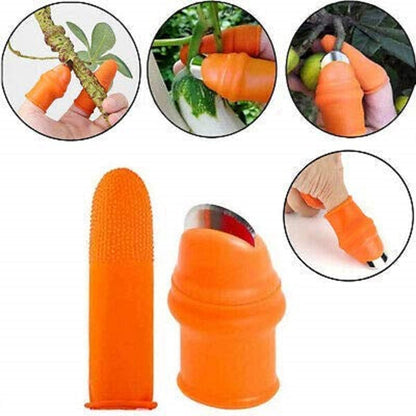 UK-0215 Thumb Knife Finger Cutter Kitchen Knife Set for Kitchen  Garlic Peeler for Kitchen Finger Thumb Cutter