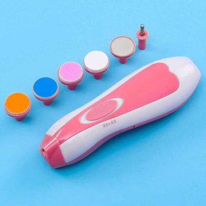 UK-0116  Baby Nail File Grinder Set Safe Nail Trimmer Kit for Kids Safe& Effective Baby Manicure Manicure Tools