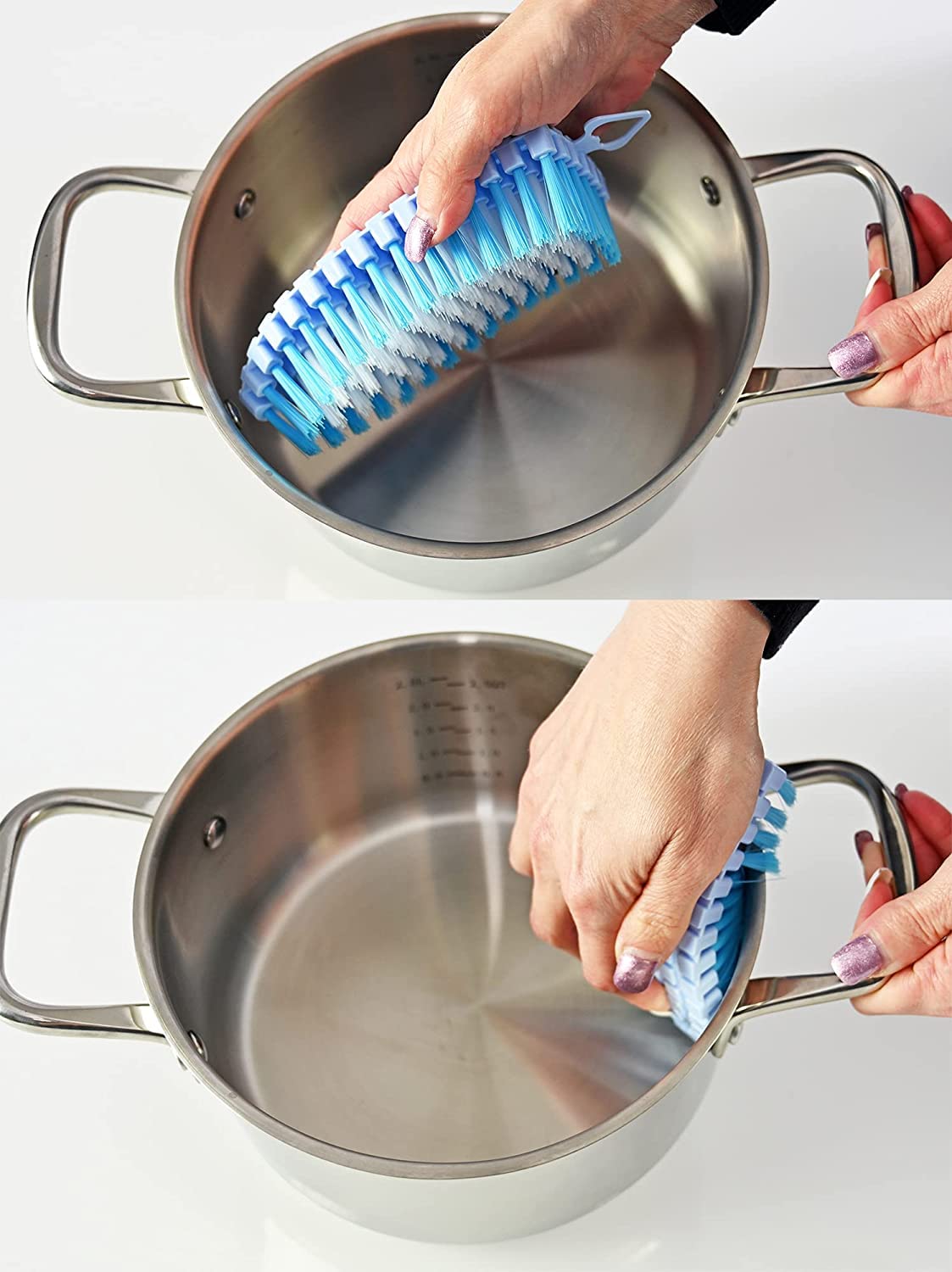 UK-0275 Flexible Plastic Cleaning Brush for Home, Kitchen and Bathroom