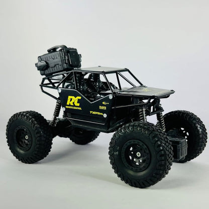 UK-1025 Rock Crawler Remote Control Car with Panels, 4WD Off-Road Vehicle, Large All-Terrain Tyres