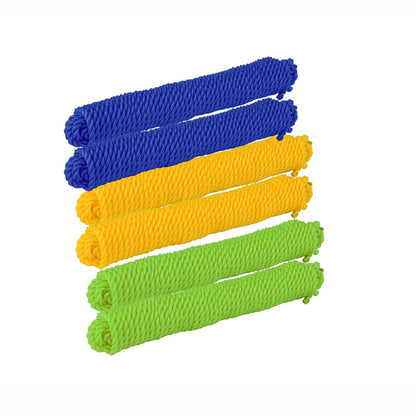 UK-0255 Nylon Cloth Hanging Rope for Indoor and Outdoor Purpose Multi Color