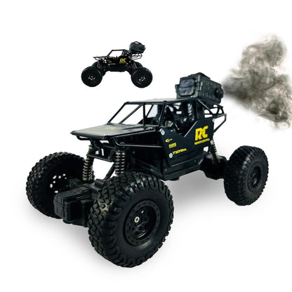 UK-1025 Rock Crawler Remote Control Car with Panels, 4WD Off-Road Vehicle, Large All-Terrain Tyres