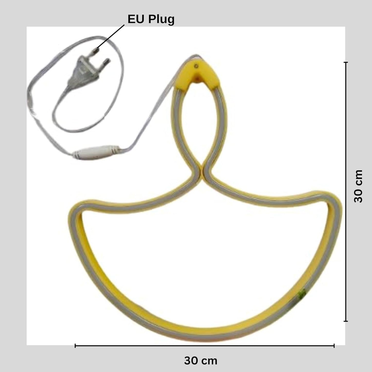 UK-1011 Diwali Diya Neon Sign Strip Lights, LED Strip Rope Lights for Home Party Supplies Decor Accessory | Signs for Diwali Room Indoor Outdoor Decoration Light