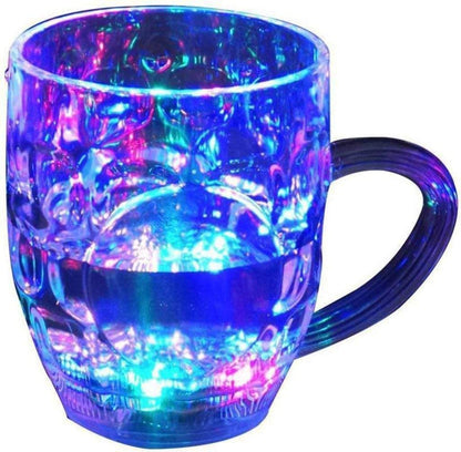 UK-0175  LED Cup Flash Lighting Seven Changing Lights Cup for Drink & Water Perfect for Halloween Decor Rainbow Color