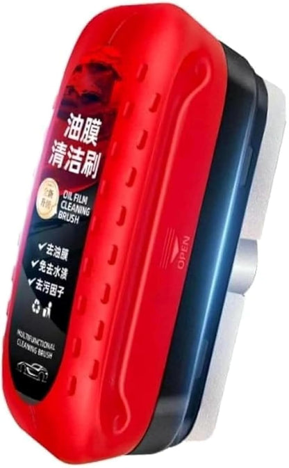 UK-0911  Car Glass Oil Film Remover|Automotive Oil Film Cleaning Brush|Oil Film Cleaning Brush| Oil Film Remover for Car Window|Car Glass Oil Film Cleaner