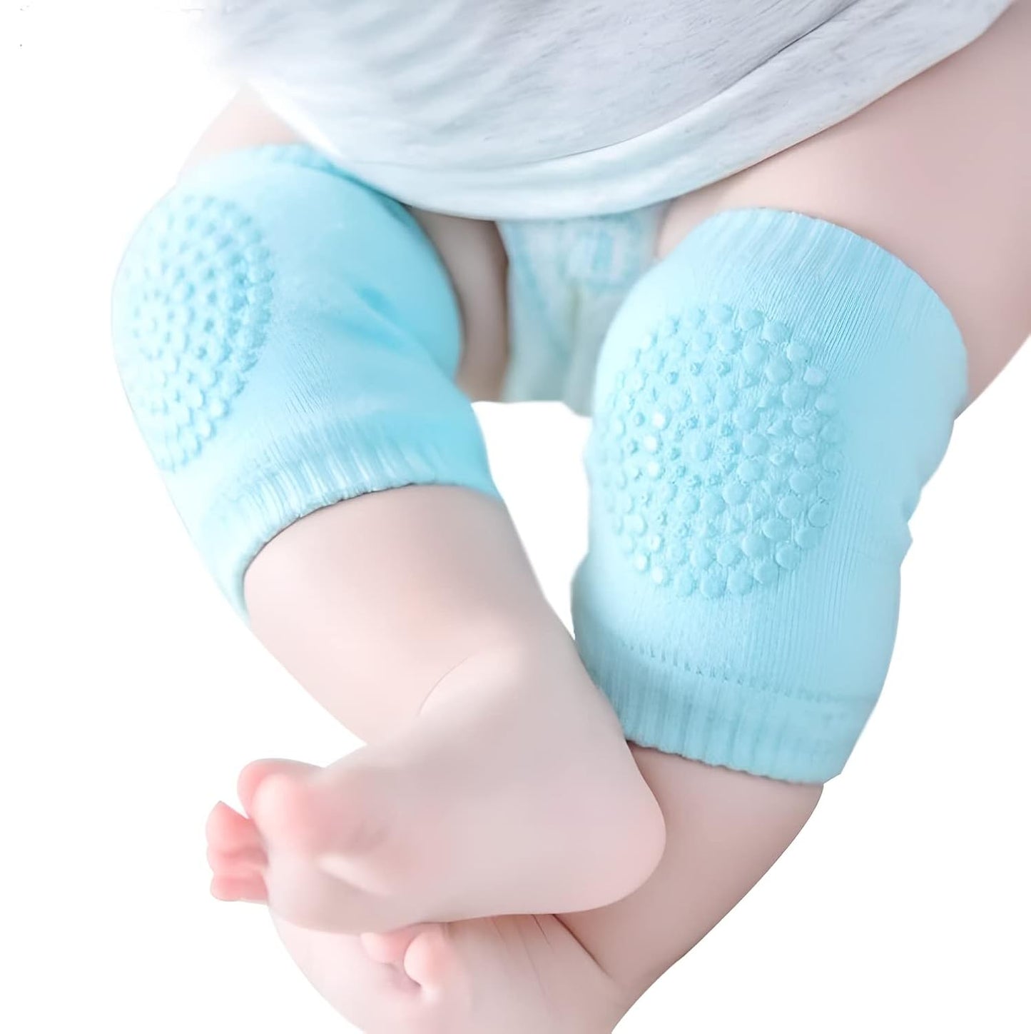 UK-0535 Baby Toddler Wool Knit Leg Warmer Knee Guard | Elbow & knee protector for infant (Multicolor)