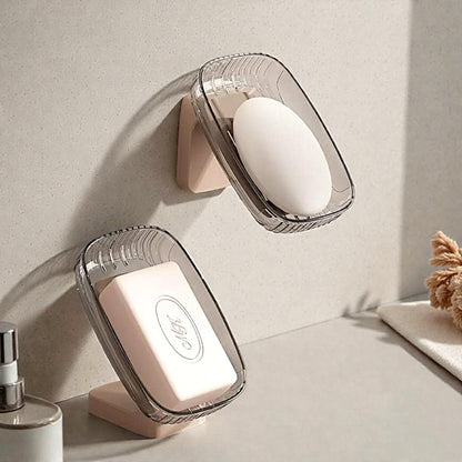 UK-1049 Soap Box, Soap Holder with Fast Water Drainage | Premium Plastic Soap Dish for Bathroom, Wash Basin & Kitchen ( 1PC )