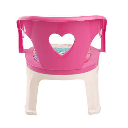 UK-0558 Soft Cushion Baby Chair for Kids Home School Study Plastic Chairs for Boys and Girls