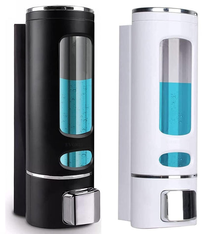 UK-0962 Wall Mounted Soap Shampoo Conditioner Hand Wash Gel Dispenser Liquid Soap Sanitizer Dispenser for Bathroom