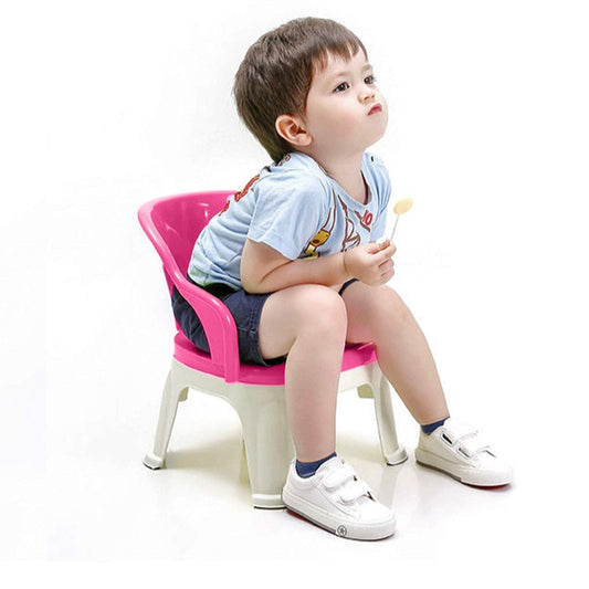 UK-0558 Soft Cushion Baby Chair for Kids Home School Study Plastic Chairs for Boys and Girls