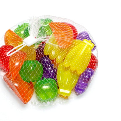 UK-0982 Fruit Shape Reusable Ice Cubes for Drinks, juice  Colorful 20pcs