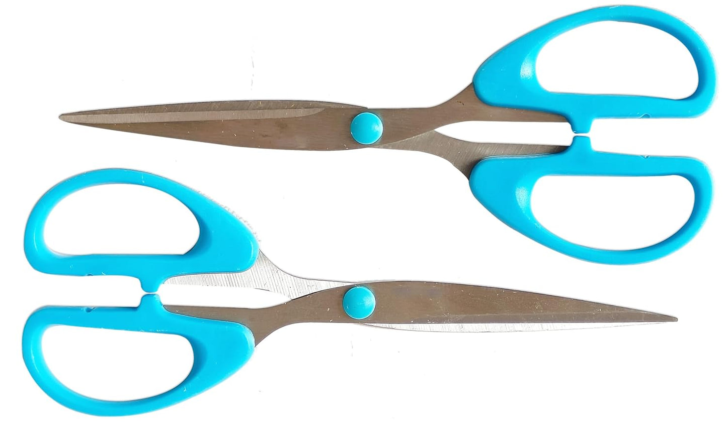 UK-0505 Stainless steel scissors | Scissors for kitchen | Craft scissors | Multicolor 7.5"