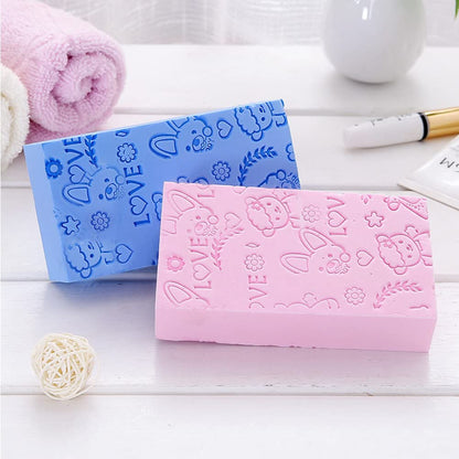 UK-0132   Ultra Soft Exfoliating Sponge | Asian Bath Sponge For Shower | Japanese Spa Cellulite Massager