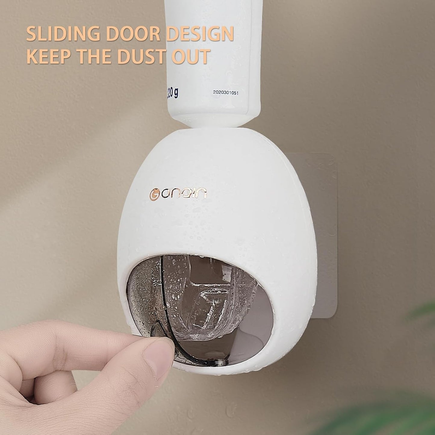 UK-1088 Wall Mounted Automatic Toothpaste Dispenser Organizer, Toothpaste Squeezer for Boy & Girl, Adults, Bathroom, Multicolor( 1pc )