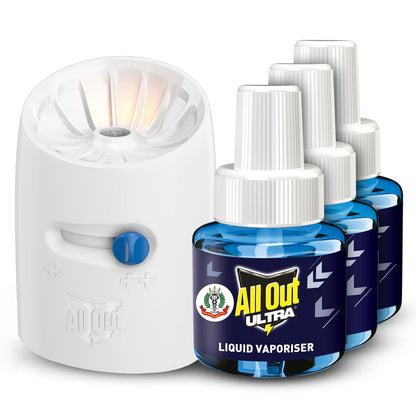 All Out Ultra Liquid Vaporizer, Machine + 1 Refill