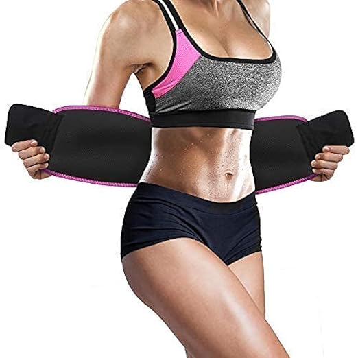 UK-0284 Waist Support Belt Neoprene Ab Belt Trainer, Stomach Wrap Tummy Belt/Belly Tummy Yoga Wrap Back Exercise Body Wrap