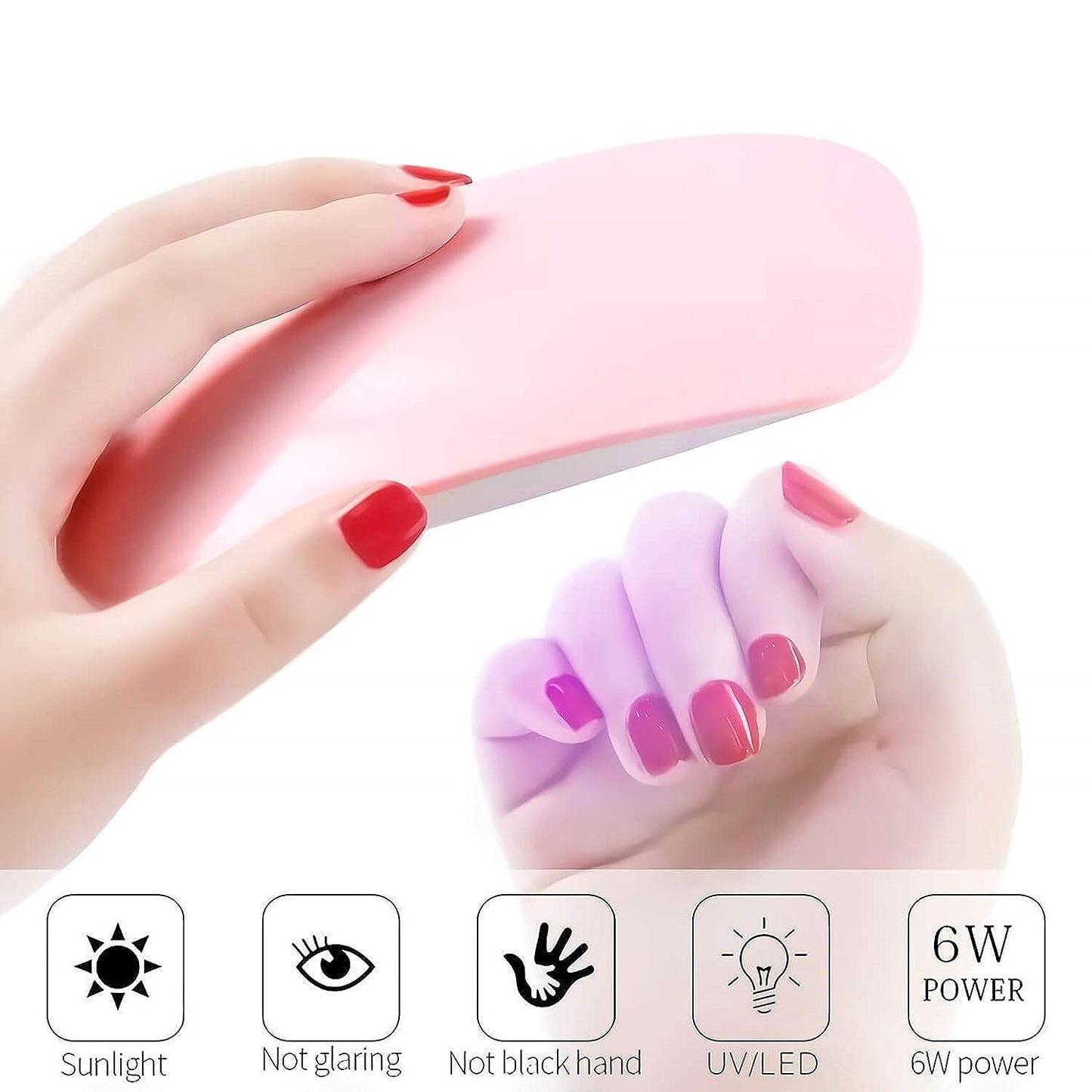 UK-0500 Professional Intelligent Automatic LED UV Light Curing Nail Dryer Lamp