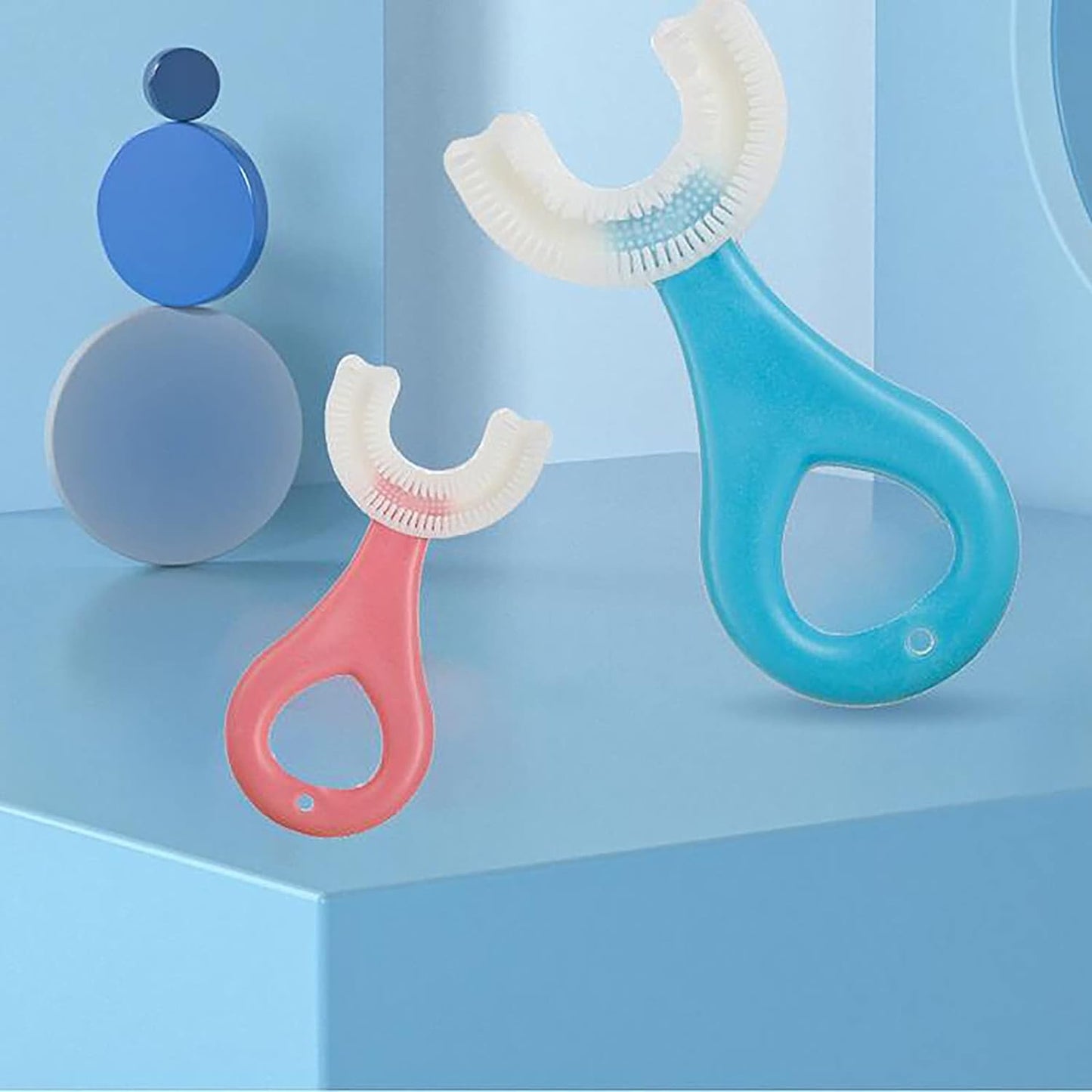 UK-0161  Baby Toothbrush for 1-2 Years - Brush Head for Children Infant Kids Toothbrush