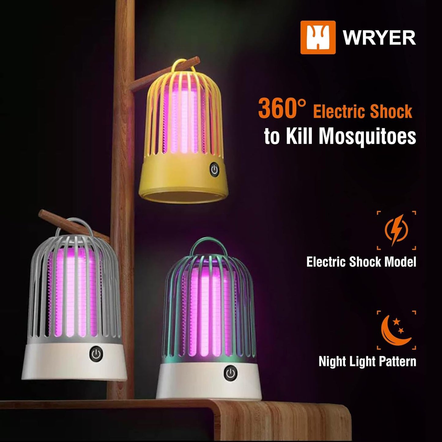 UK-1055 Mosquito Trap Electric Led Mosquito Killer Lamp for Home Best Fly Catcher Mosquito Trap Machine