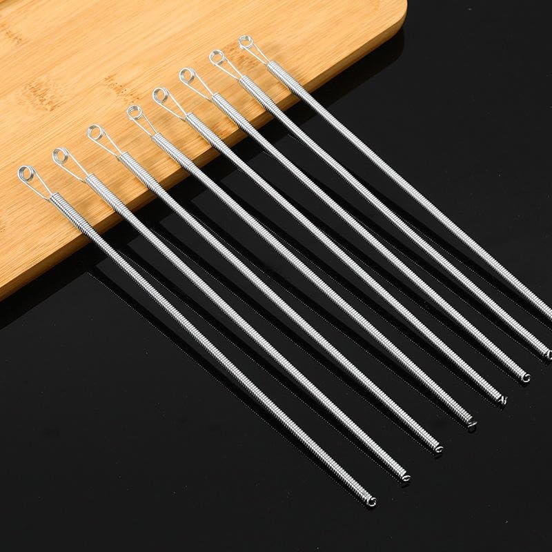 UK-1039 Stainless Steel Flexible  Universal rope /Bendable Spring Multi-Purpose Elastic/Rope Drawstring Threading Tool