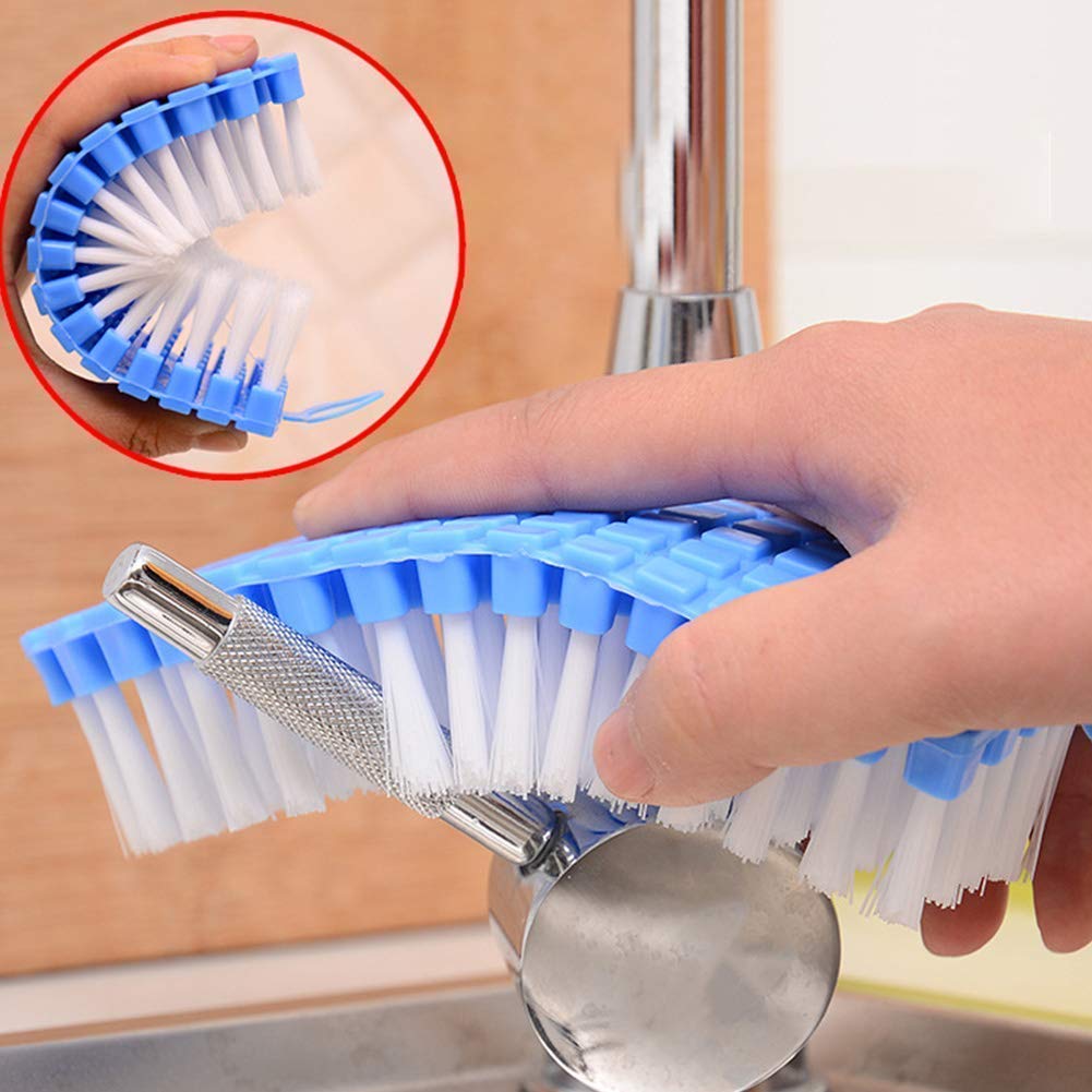 UK-0275 Flexible Plastic Cleaning Brush for Home, Kitchen and Bathroom