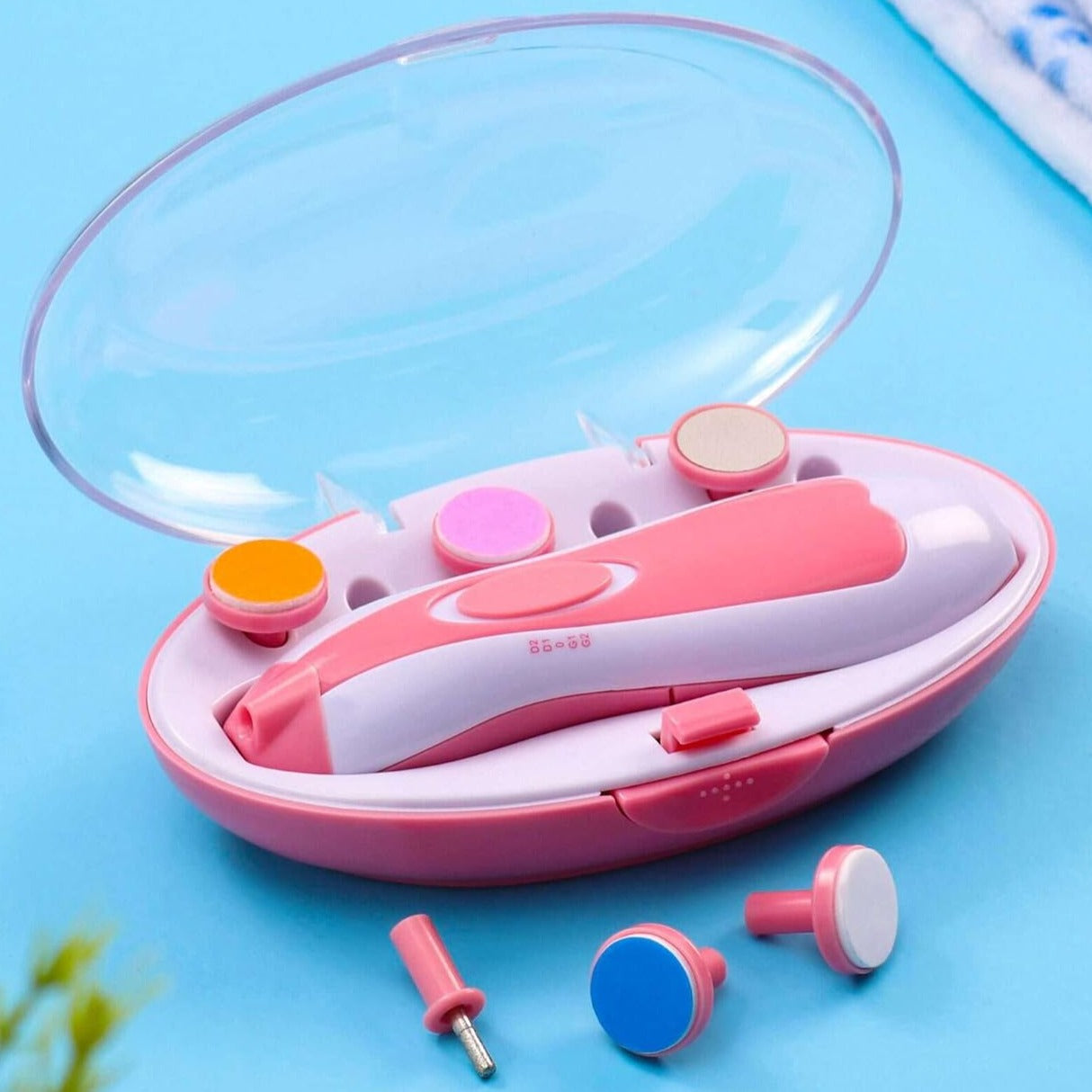 UK-0116  Baby Nail File Grinder Set Safe Nail Trimmer Kit for Kids Safe& Effective Baby Manicure Manicure Tools