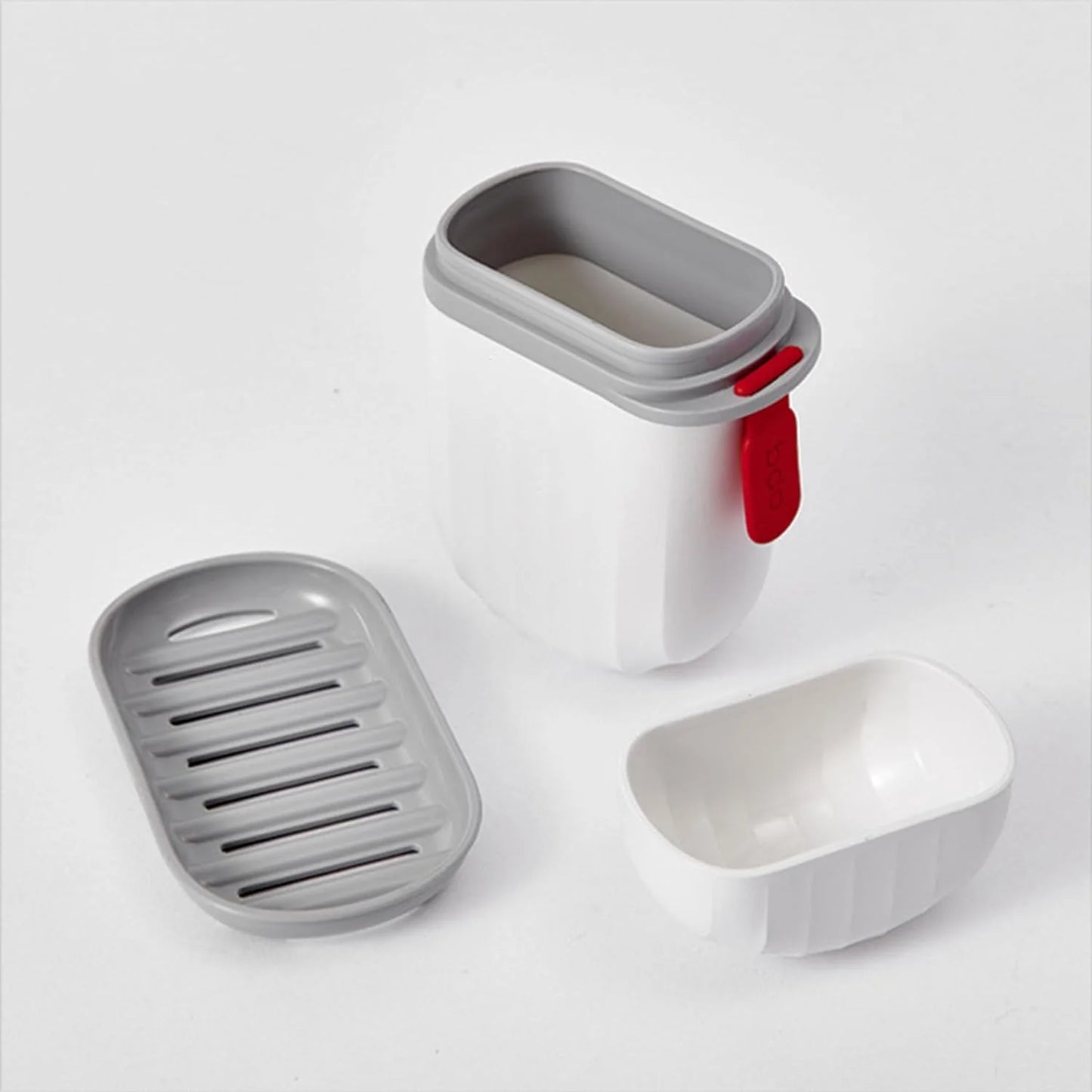 UK-0268 Soap Box Holder Travel Portable Soap Dish, Creative Soap Box Waterproof Soap Storage Container Household Soap Dish with Cover for Bathroom Soap Case