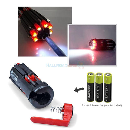 UK-0183 8 in 1 Multi-Function Screwdriver Kit, Tool Kit Set with LED Portable Torch