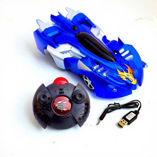 UK-1015 Wall Climb Remote Control Racing Car, Anti Gravity Ceiling Wall Floor Climb Car 2.4G 360 Rotating Stunt High Speed Rechargable Rc Toy with LED Lights
