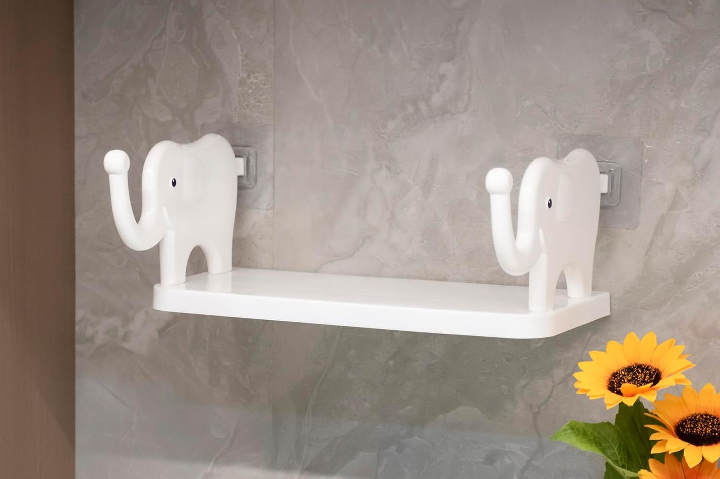 UK-0242 Stand Holder for Bathroom Toilet Kitchen Bedroom Office Shelf Wall Holder Elephant Shape