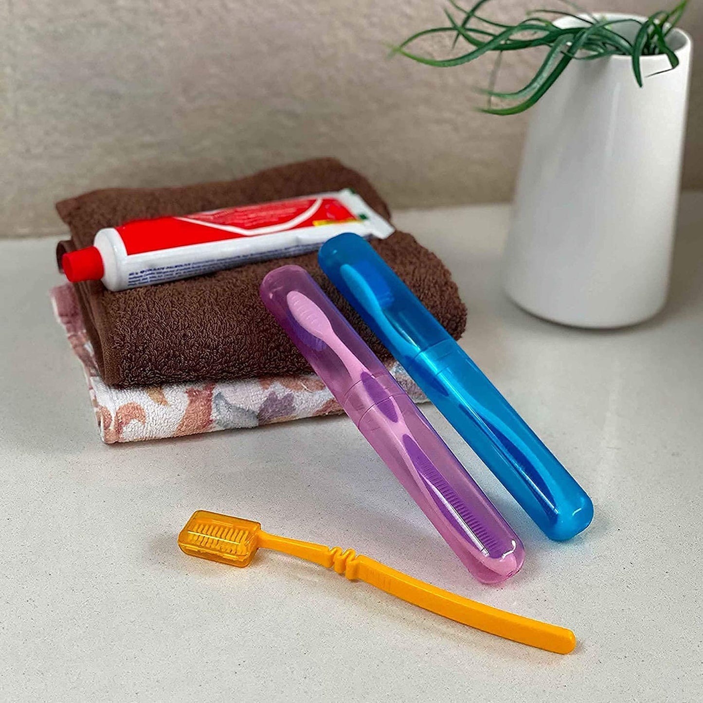 UK-0258 Tooth Brush Travel Covers, Holder, Cases,Multi Color