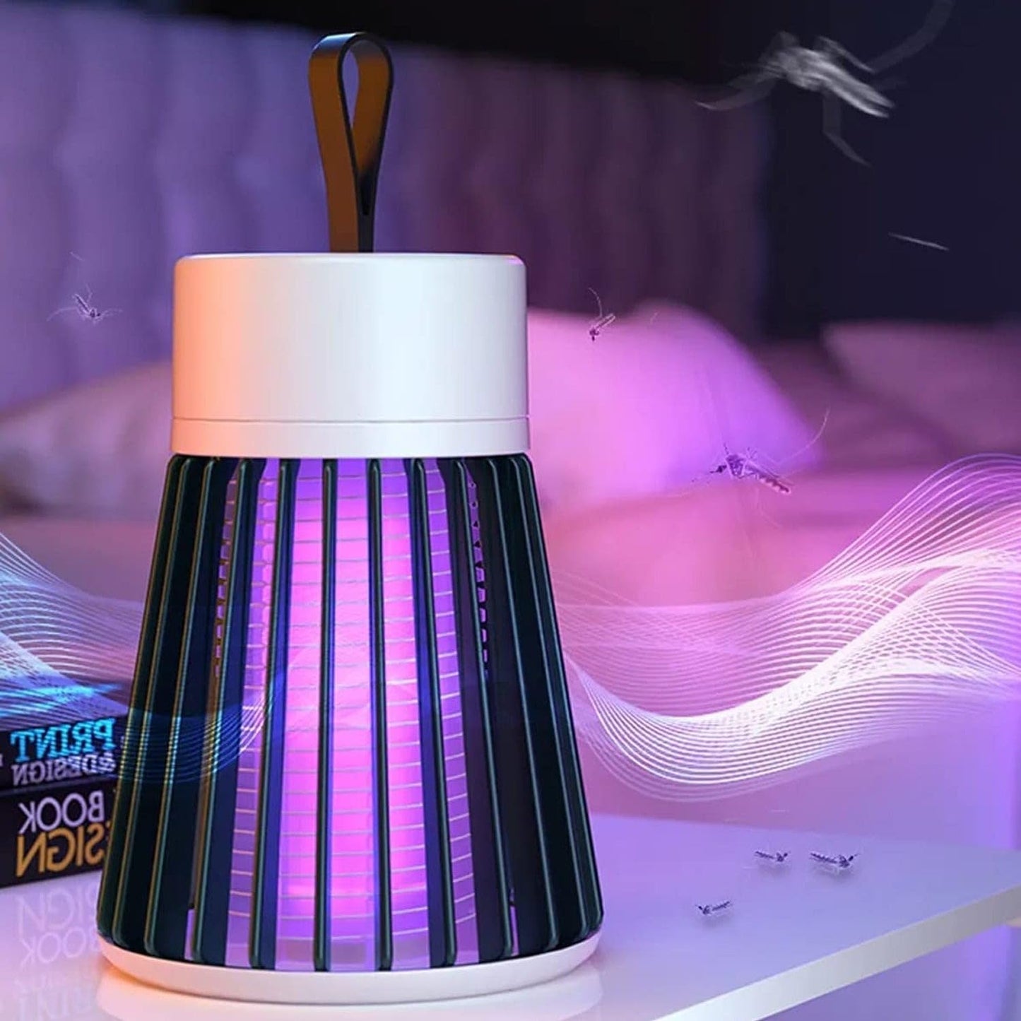 UK-0555 Mosquito Killer Machine Mosquito Killer USB Powered Bug Zapper Mosquito Lamp for Home Electric LED Lamp Mosquito Killer Indoor/Outdoor Mosquito Trap Machine