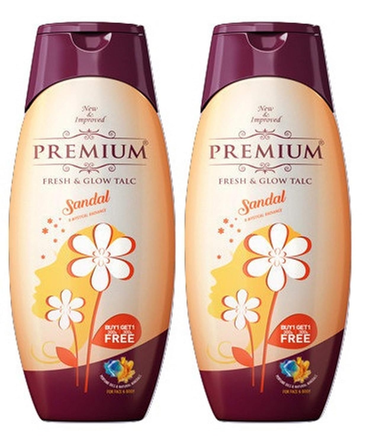 Premium Talc, Pack of 300g powder(Buy 1 Get 1 Free) – UK MALL