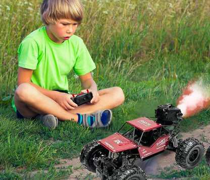 UK-1025 Rock Crawler Remote Control Car with Panels, 4WD Off-Road Vehicle, Large All-Terrain Tyres