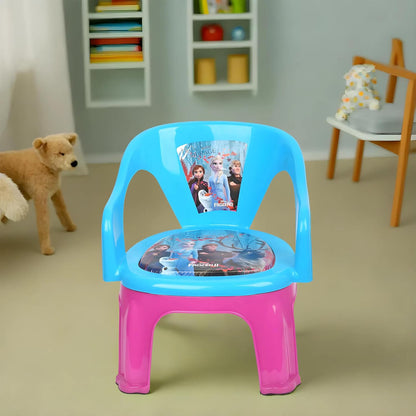 UK-0558 Soft Cushion Baby Chair for Kids Home School Study Plastic Chairs for Boys and Girls