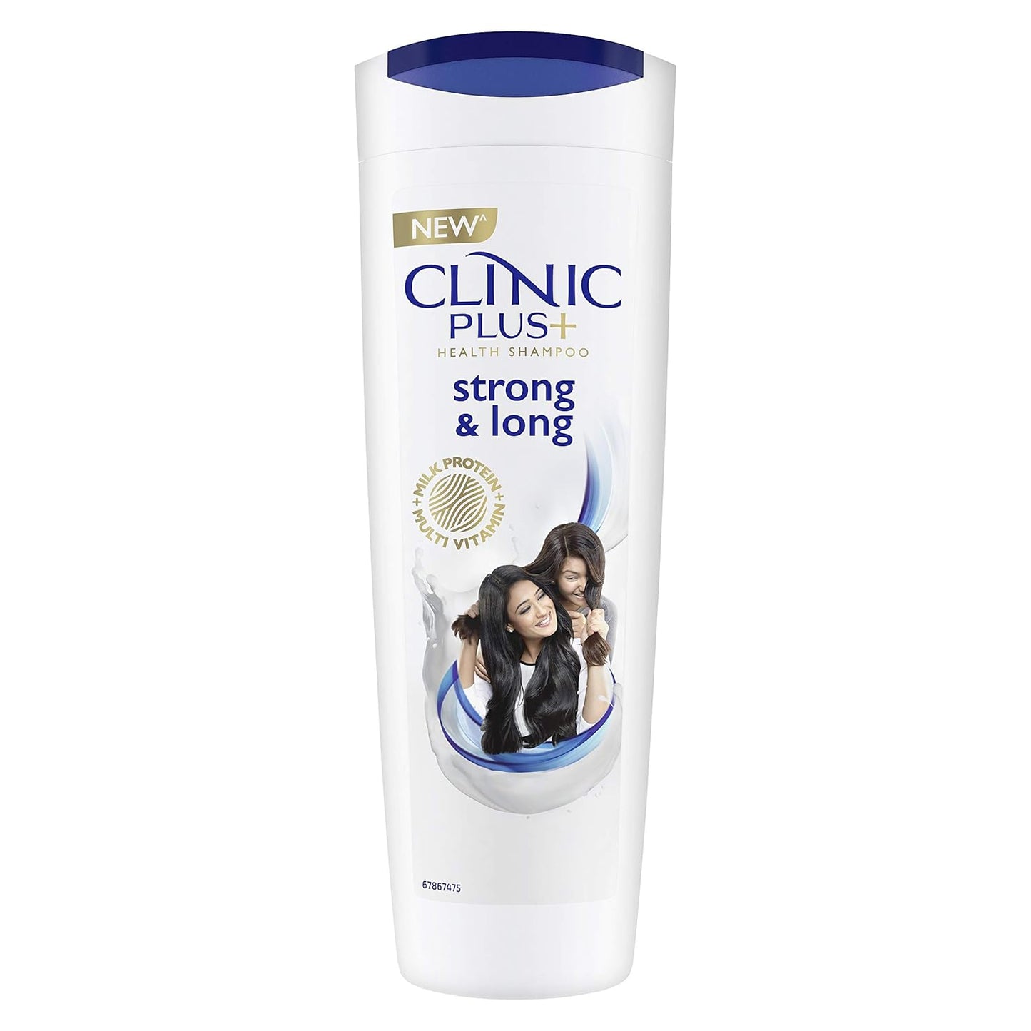 Clinic Plus Shampo With Milk Proteins & Multivitamins for Healthy and Long Hair - Strengthening Shampoo for Hair Growth