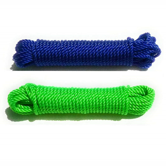 UK-0255 Nylon Cloth Hanging Rope for Indoor and Outdoor Purpose Multi Color