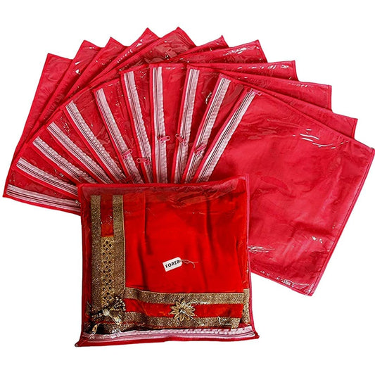 UK-0856 Heavy Quality Saree Packing Covers/Wedding Saree Packing Bags , Multicolor (1Pcs)