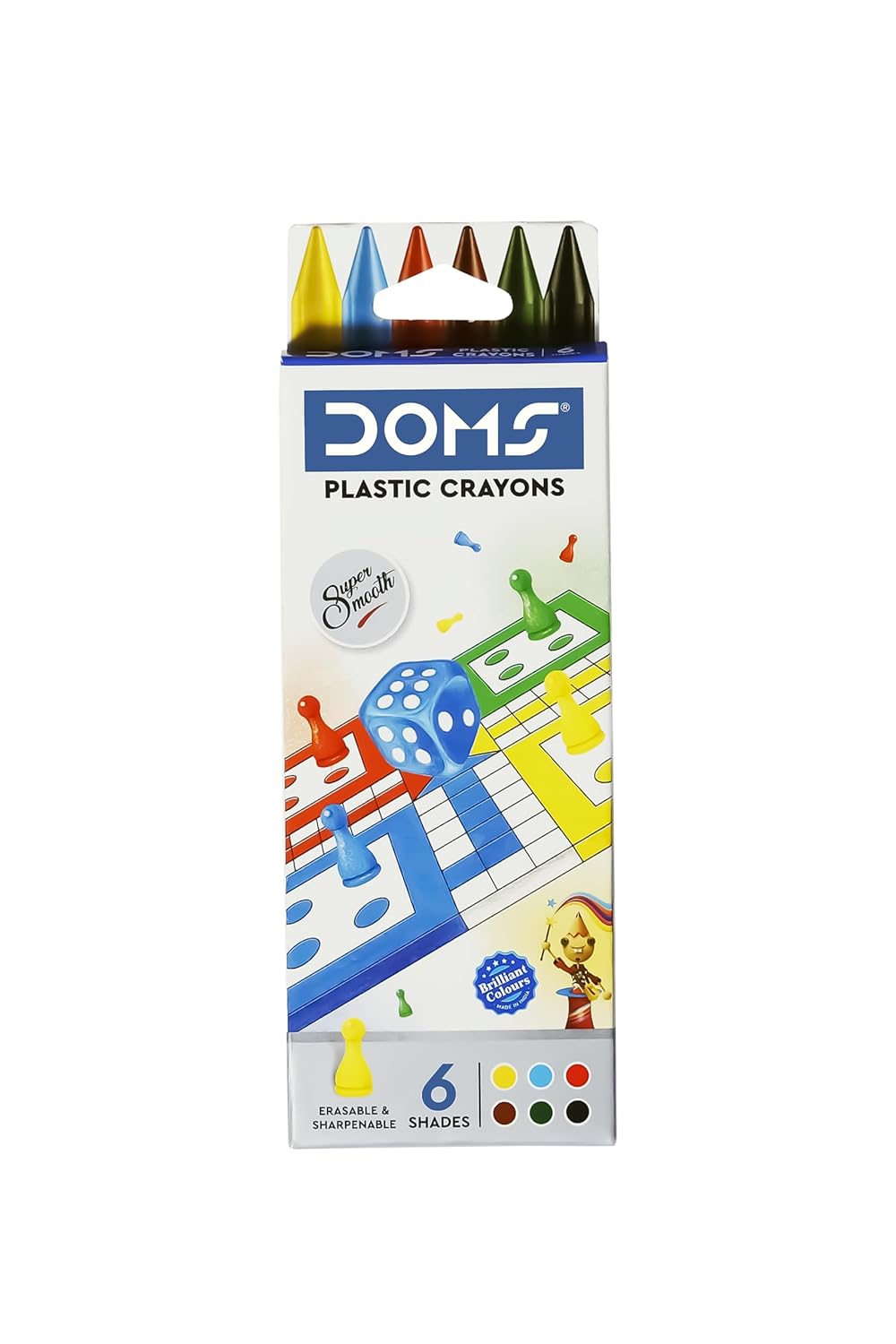 UK-0988 Doms Art Strokes Kit | Perfect Value Pack | Kit For Creative Minds | Gifting Range For Kids