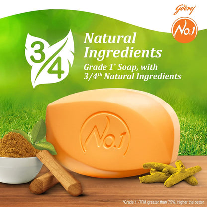 Godrej No.1 Bathing Soap buy get 4+1 free