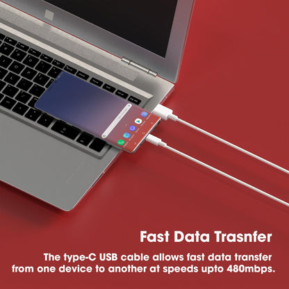UK-0917 Type C Fast Charging Cable with High-Speed Compatible With All Smartphones