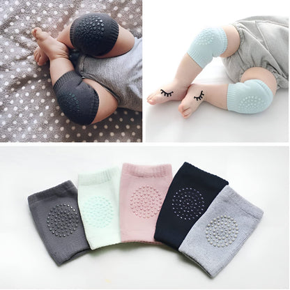 UK-0535 Baby Toddler Wool Knit Leg Warmer Knee Guard | Elbow & knee protector for infant (Multicolor)